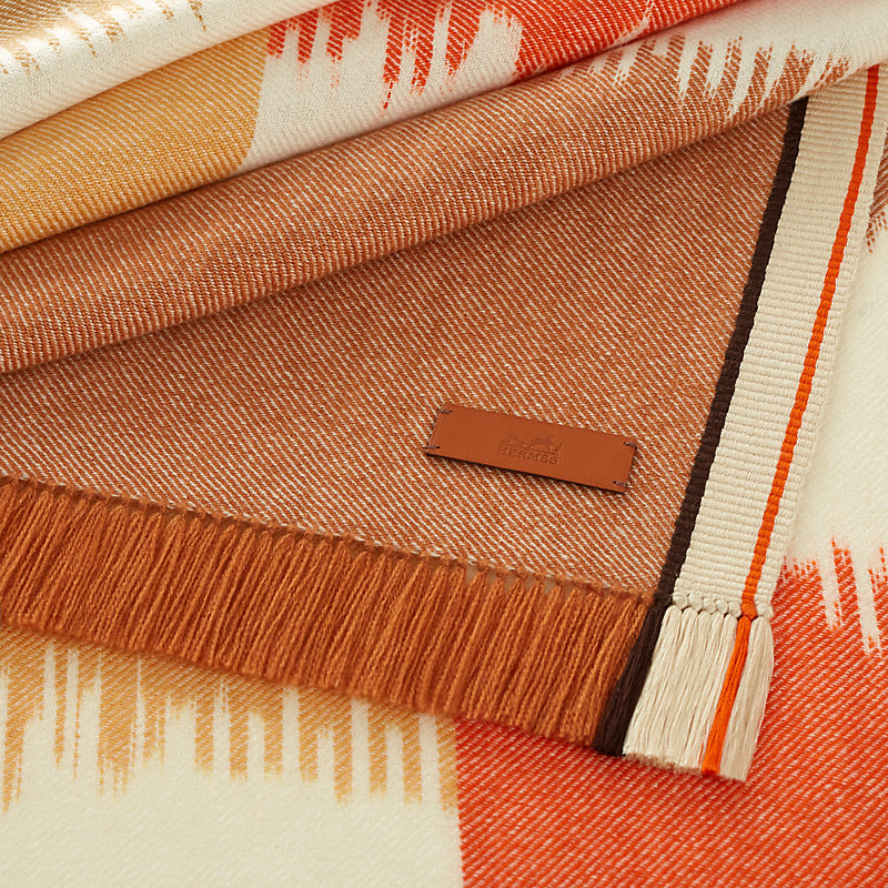 【こなれ感が一際UP】HERMES★Stola Ikat Barres d'Obstacles barres-d-obstacles-giant-